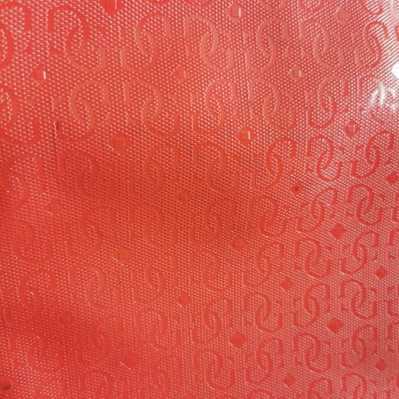 Guess Red G Logo Embossed Crossbody Bag - Picture 8 of 8